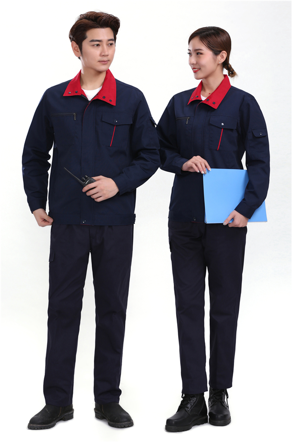 春秋长袖工作服