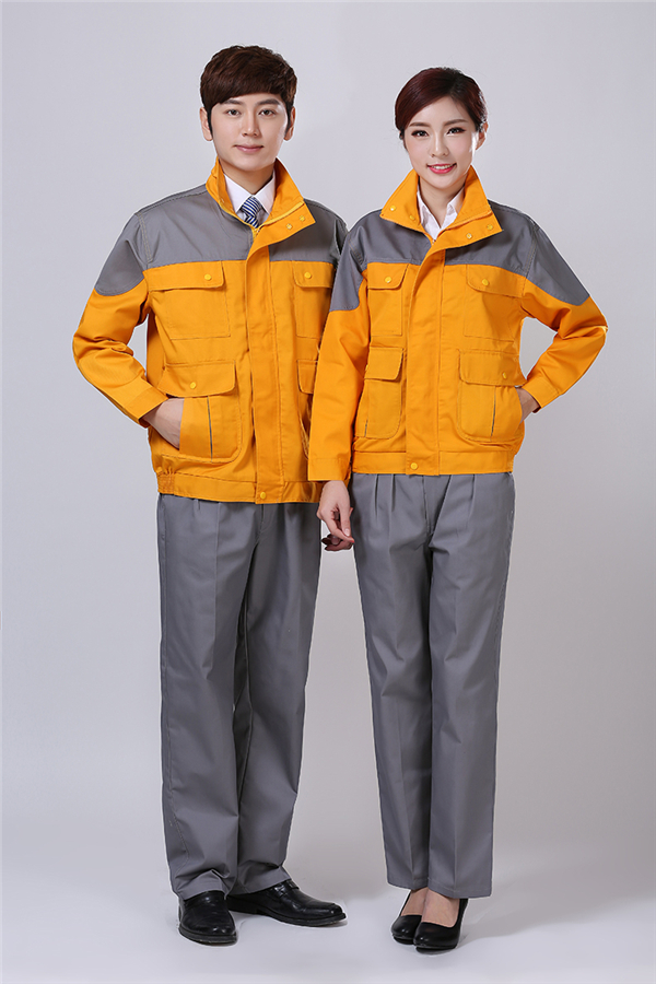 春秋长袖工作服